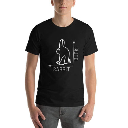 Rabbit-Duck Illusion - Rabbit Edition - Basic T-Shirt