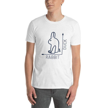 Rabbit-Duck Illusion - Rabbit Edition - Premium T-Shirt