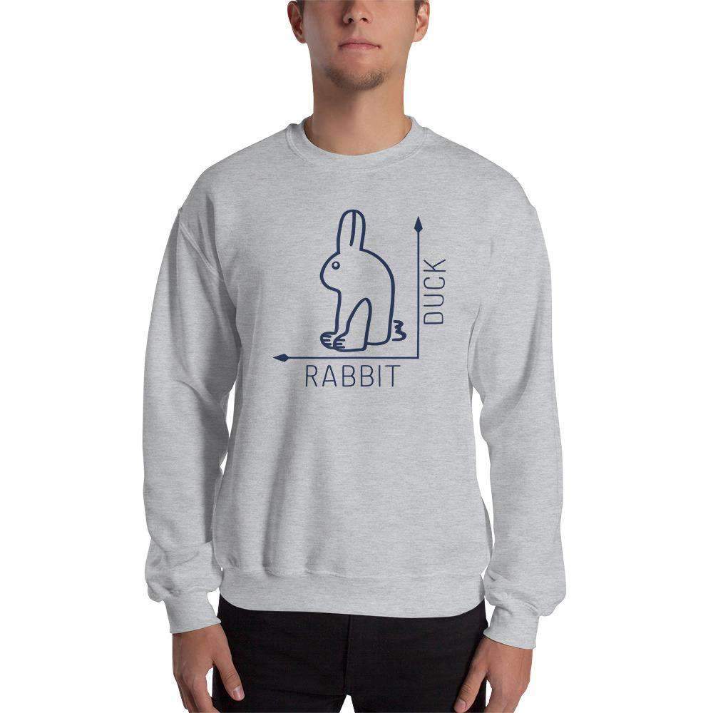 Rabbit-Duck Illusion - Rabbit Edition - Sweatshirt