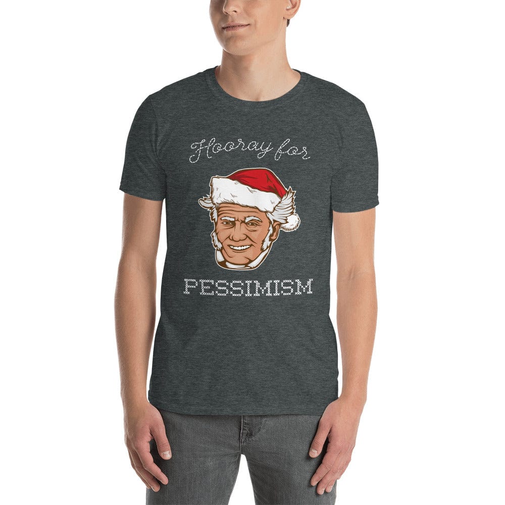 Santa Schopenhauer - Hooray For Pessimism - Premium T-Shirt