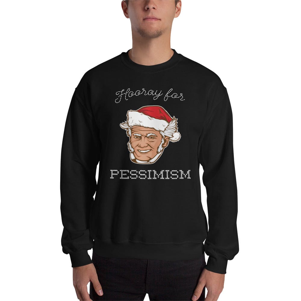 Santa Schopenhauer - Hooray For Pessimism - Sweatshirt