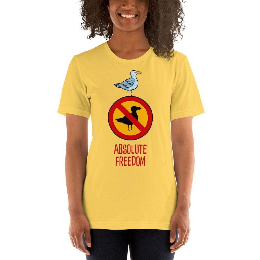 Sartre - Absolute Freedom Seagull - Basic T-Shirt