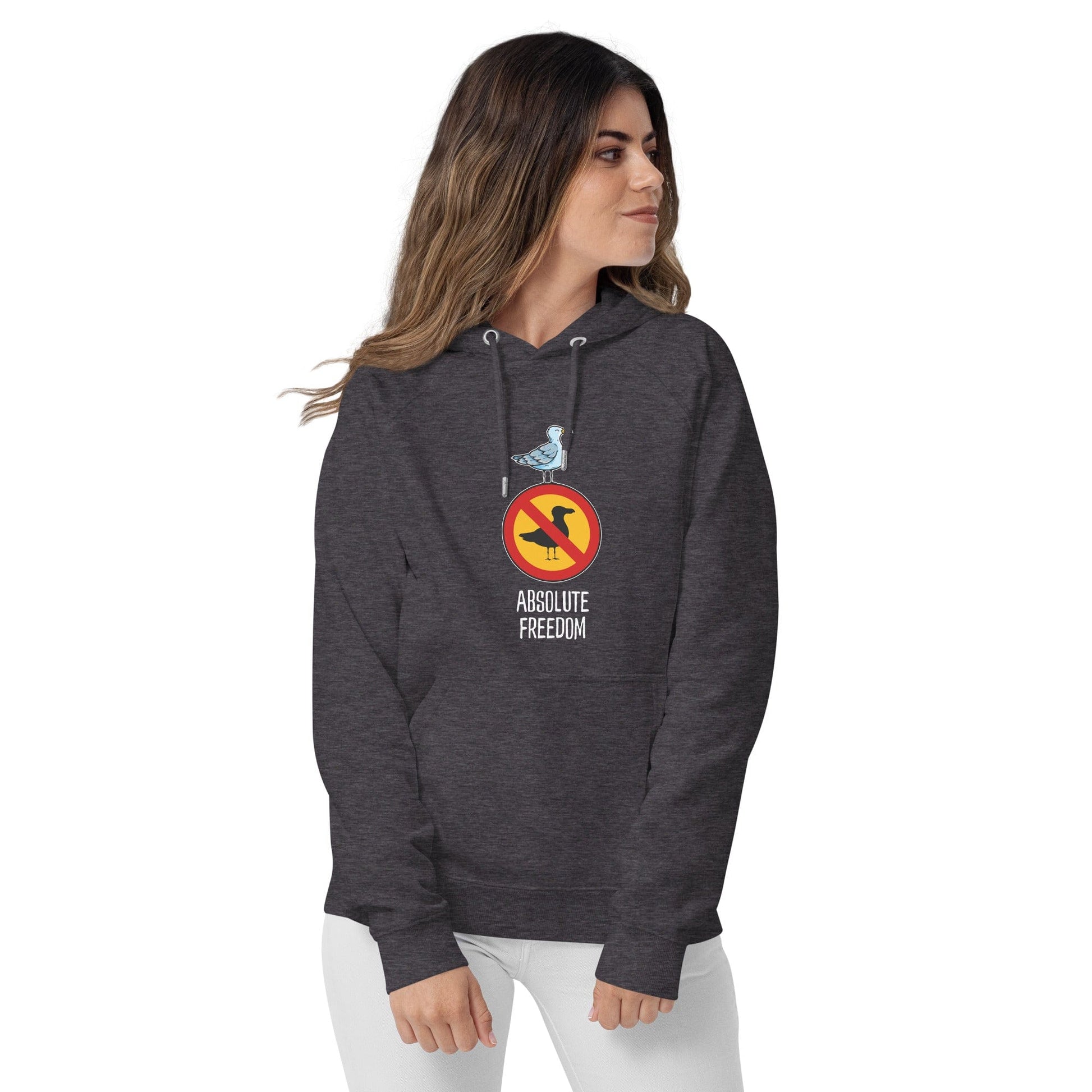 Sartre - Absolute Freedom Seagull - Eco Hoodie