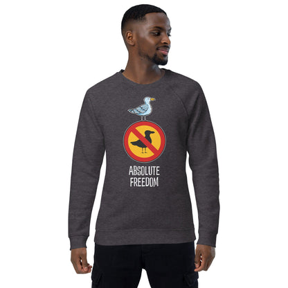 Sartre - Absolute Freedom Seagull - Eco Sweatshirt