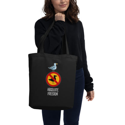 Sartre - Absolute Freedom Seagull - Eco Tote Bag