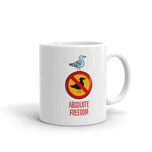 Sartre - Liberté absolue Mouette - Mug