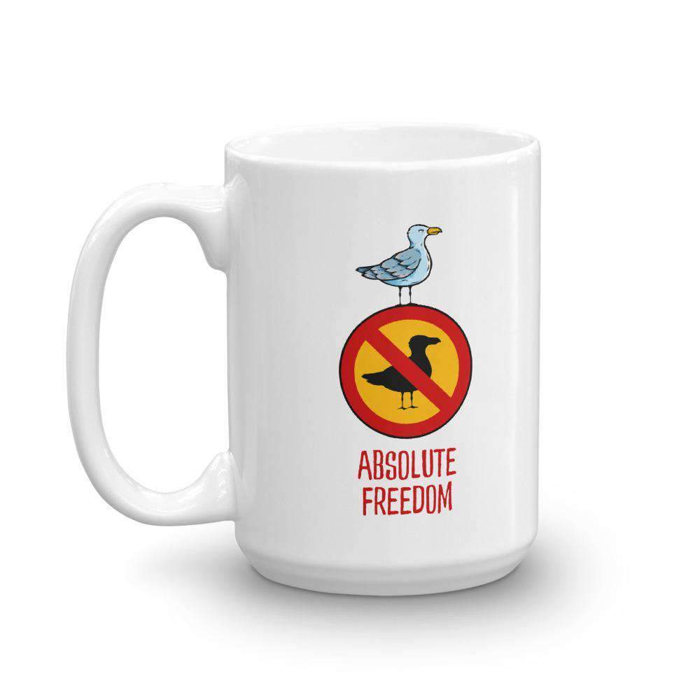 Sartre - Libertad absoluta Gaviota - Taza