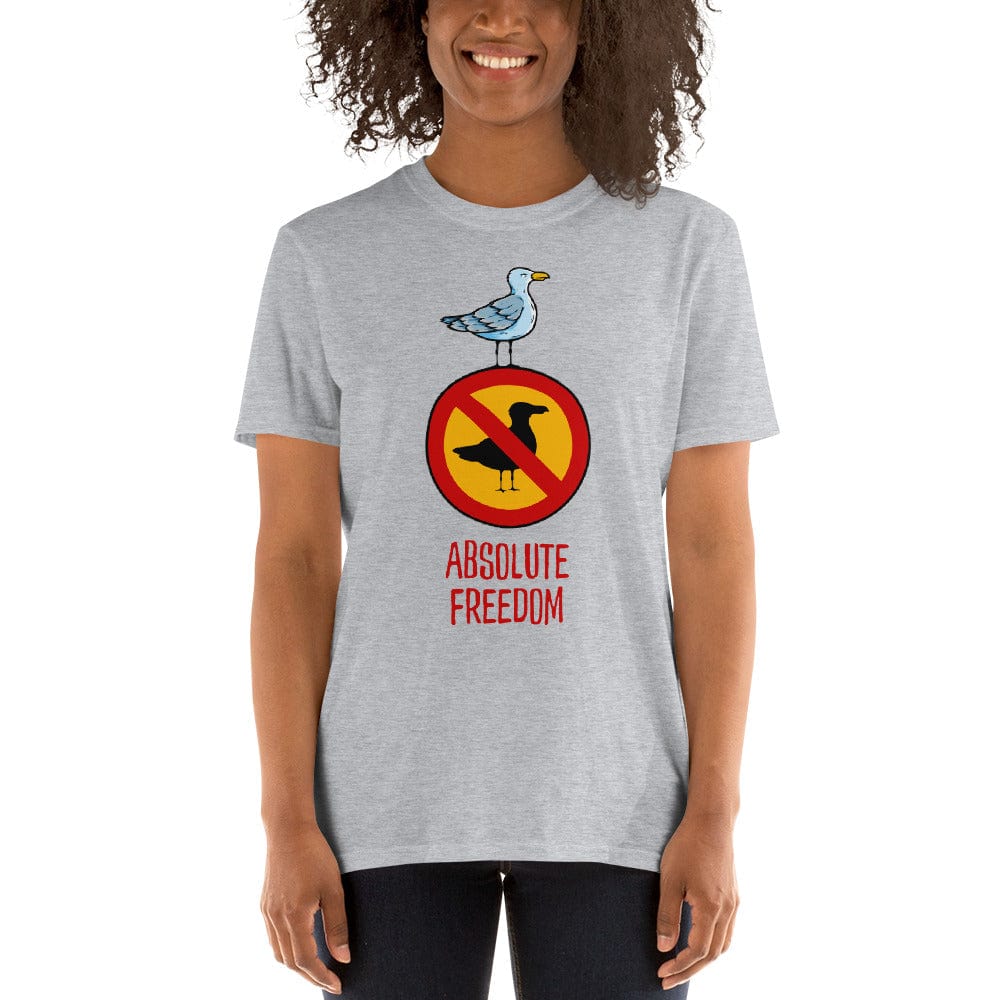 Sartre - Absolute Freedom Seagull - Premium T-Shirt