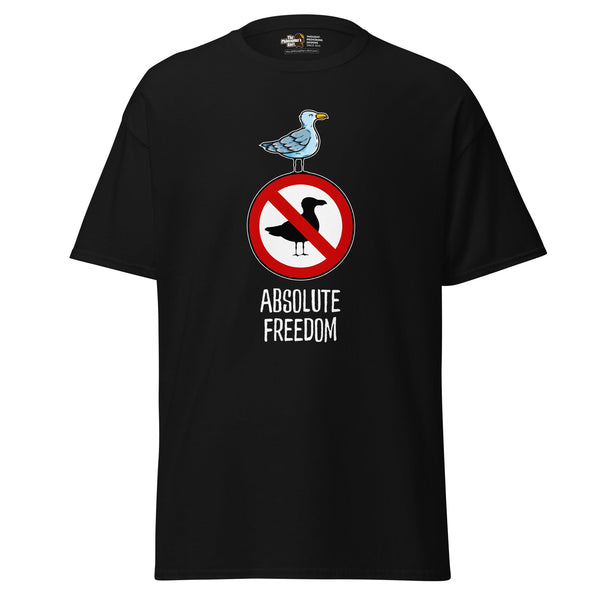 Sartre - Absolute Freedom Seagull - Unisex Classic T-Shirt