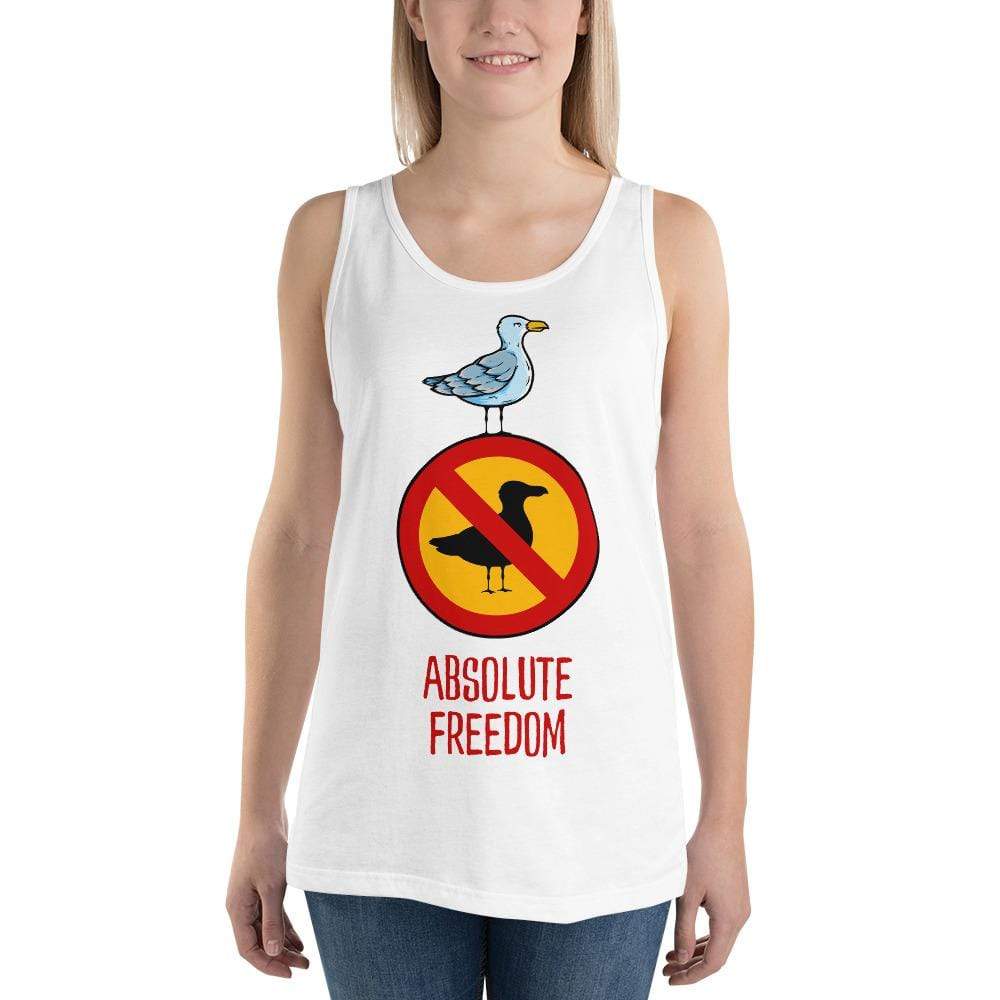 Sartre - Absolute Freedom Seagull - Unisex Tank Top