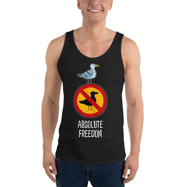 Sartre - Absolute Freedom Seagull - Unisex Tank Top