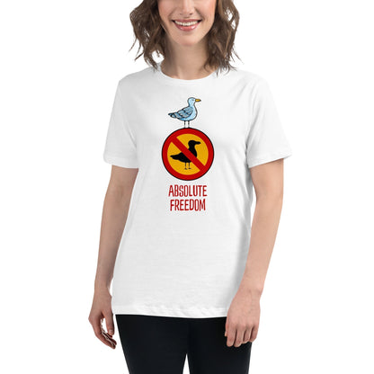 Sartre - Absolute Freedom Seagull - Women's T-Shirt
