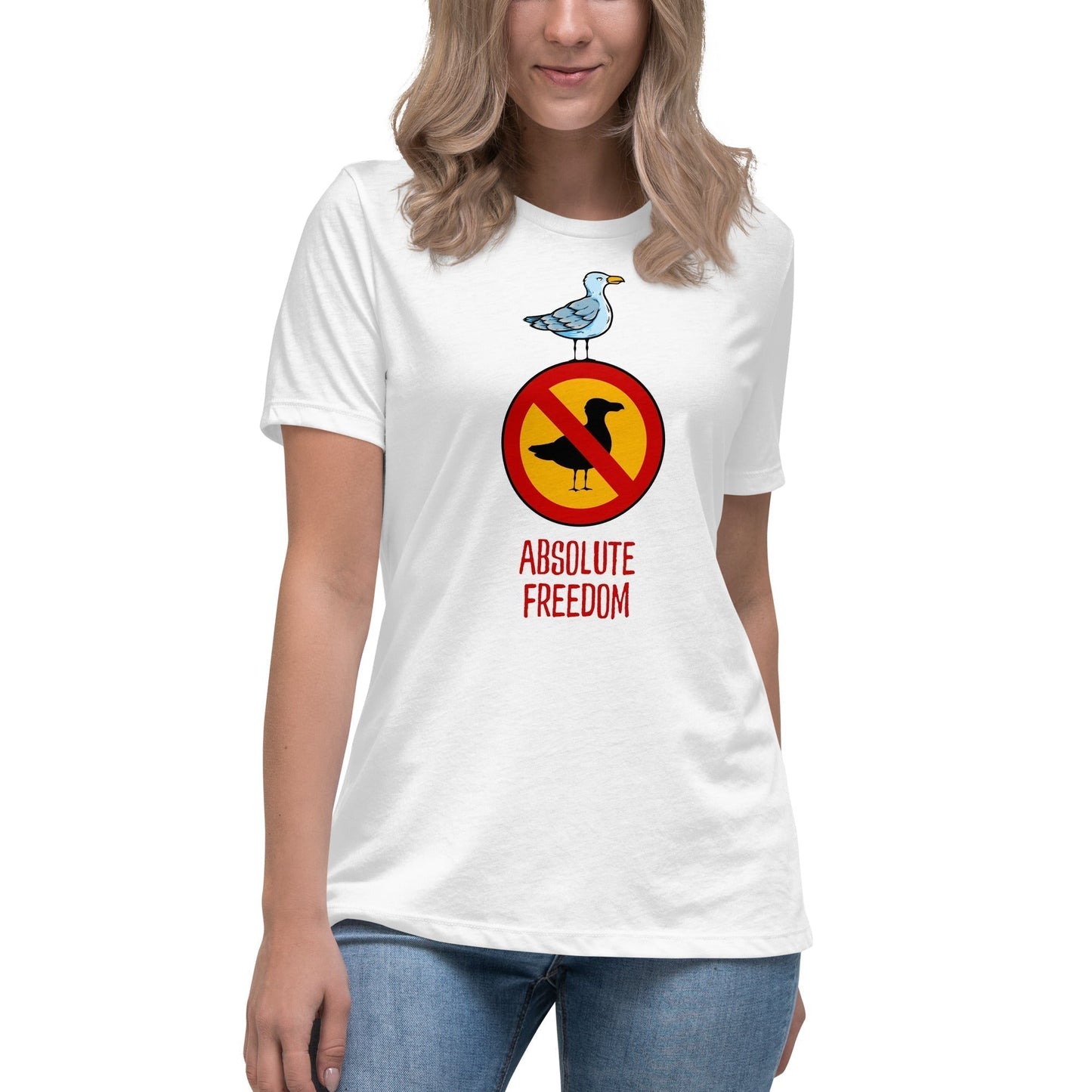 Sartre - Absolute Freedom Seagull - Women's T-Shirt