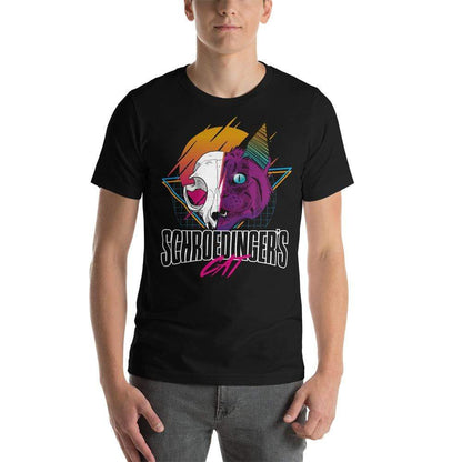 Schroedinger's Cat Retro - Basic T-Shirt