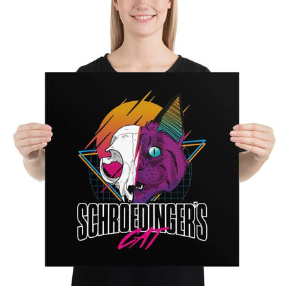 Schroedinger's Cat Retro - Poster