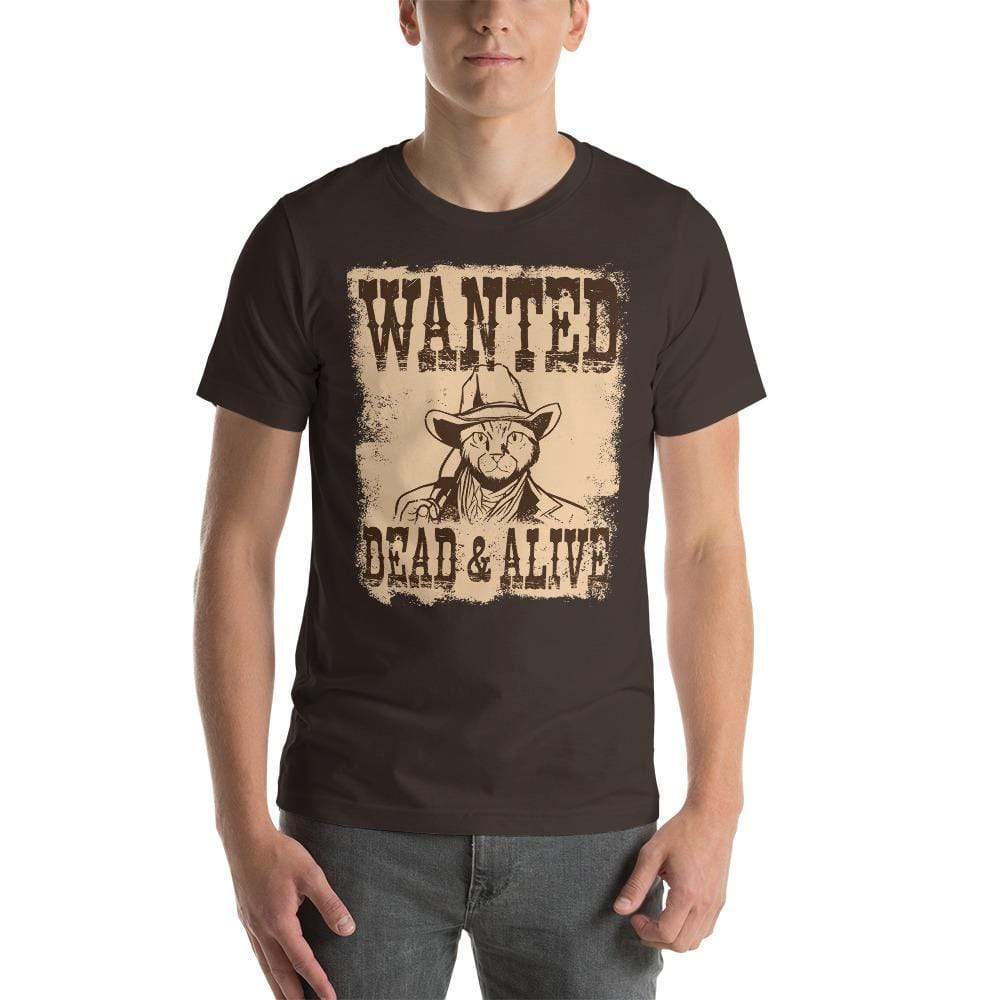 Schroedinger's Cat - Wanted Dead & Alive - Basic T-Shirt