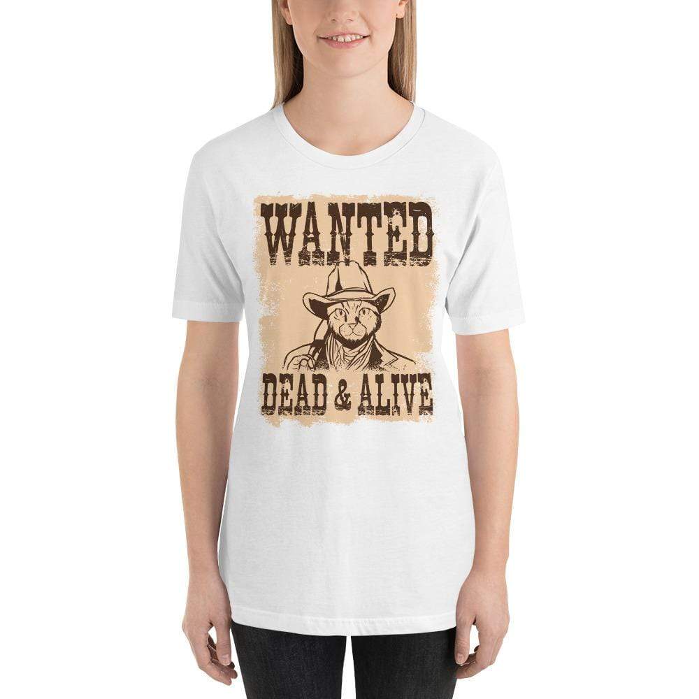 Schroedinger's Cat - Wanted Dead & Alive - Basic T-Shirt