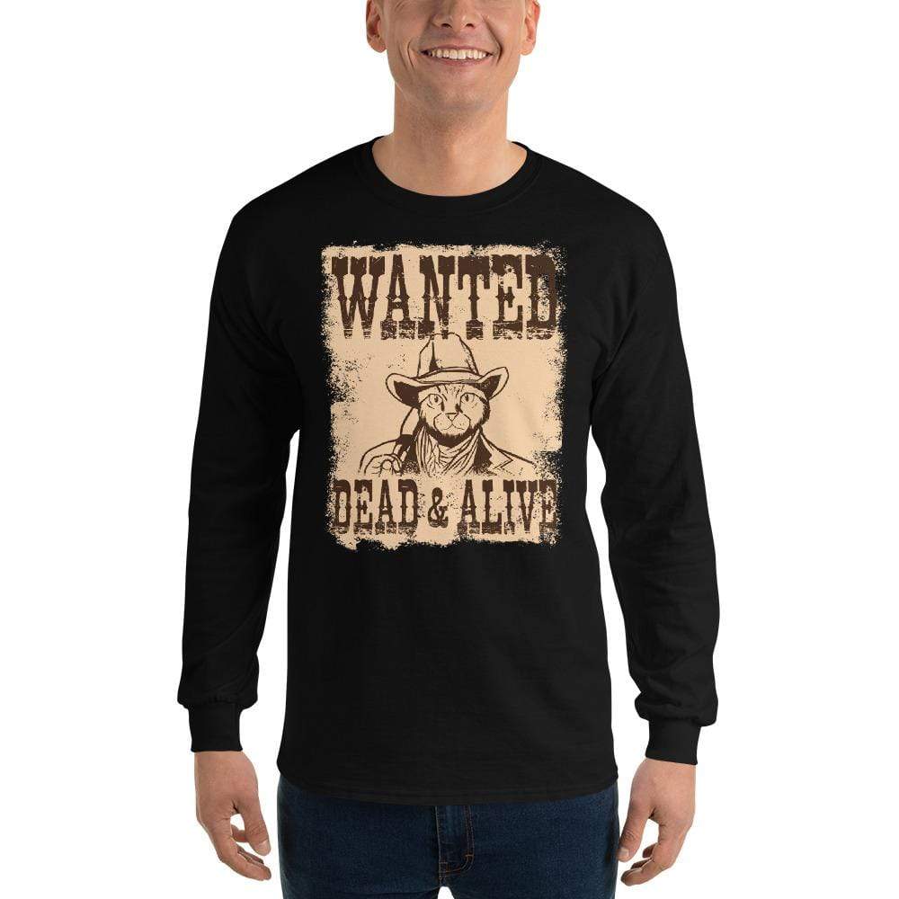 Schroedinger's Cat - Wanted Dead & Alive - Long-Sleeved Shirt