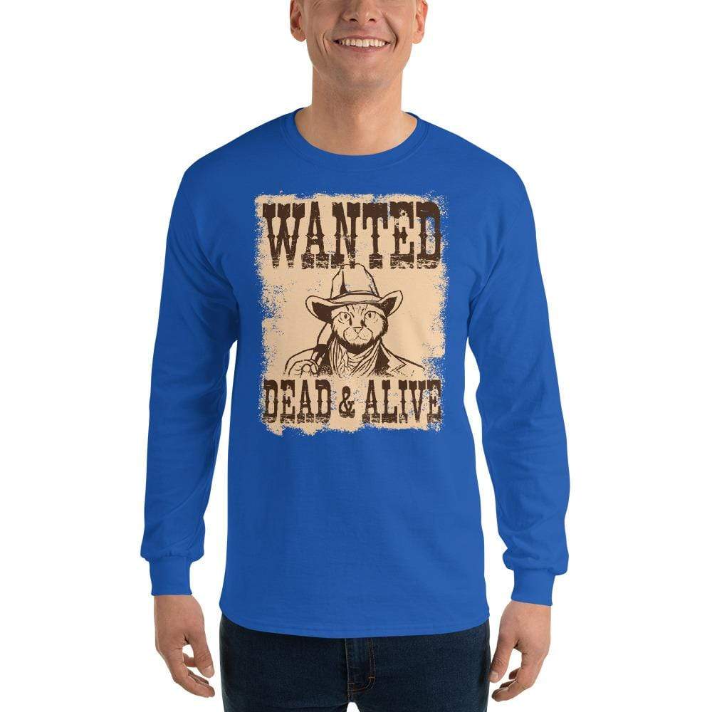 Schroedinger's Cat - Wanted Dead & Alive - Long-Sleeved Shirt