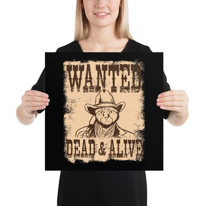 Schroedinger's Cat - Wanted Dead & Alive - Poster