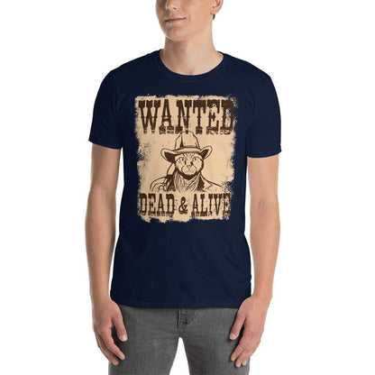 Schroedinger's Cat - Wanted Dead & Alive - Premium T-Shirt