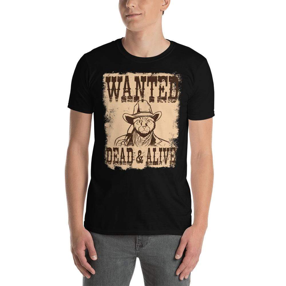 Schroedinger's Cat - Wanted Dead & Alive - Premium T-Shirt