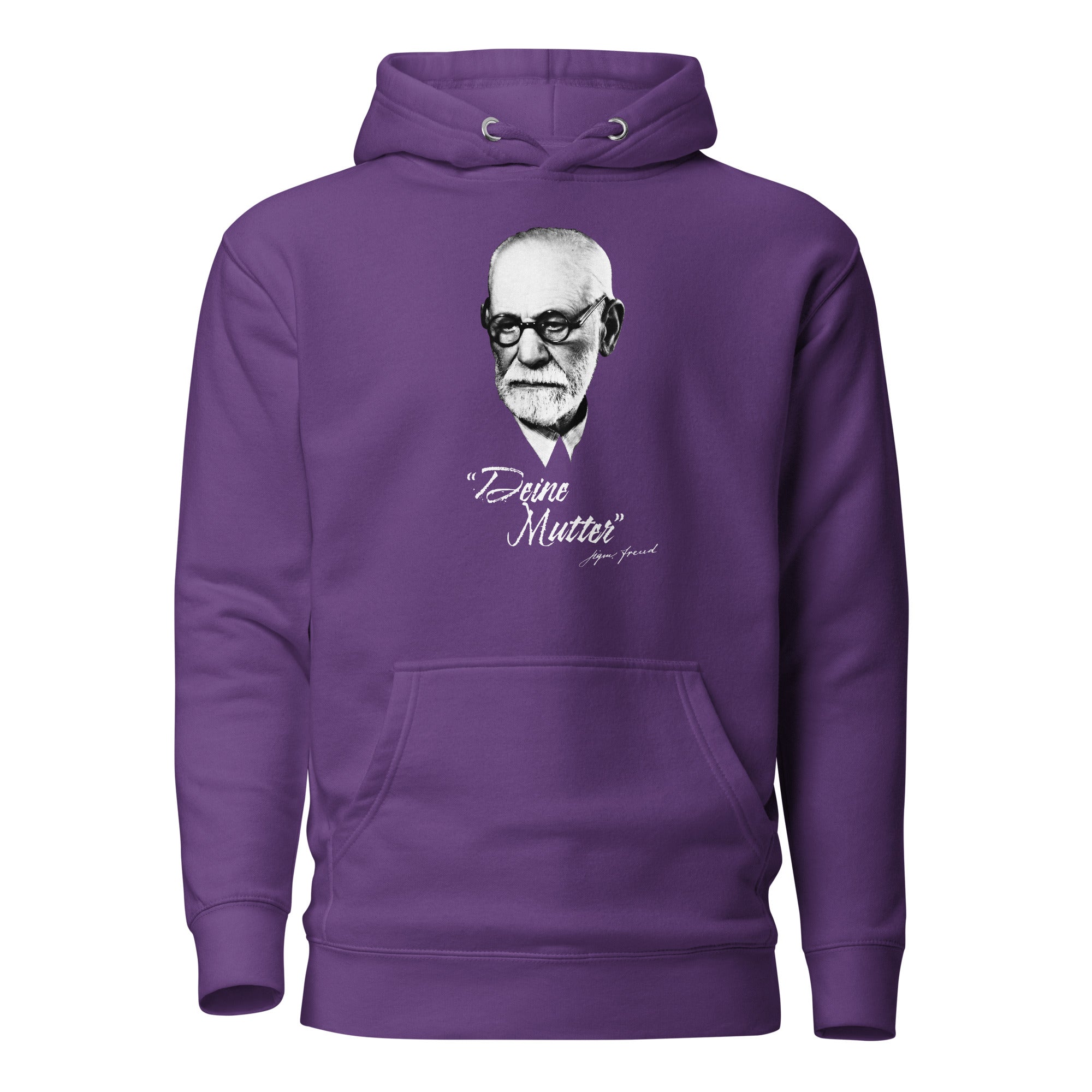 Sigmund Freud - Deine Mutter (DE) - Premium Hoodie-Premium Hoodie-The Philosopher's Shirt