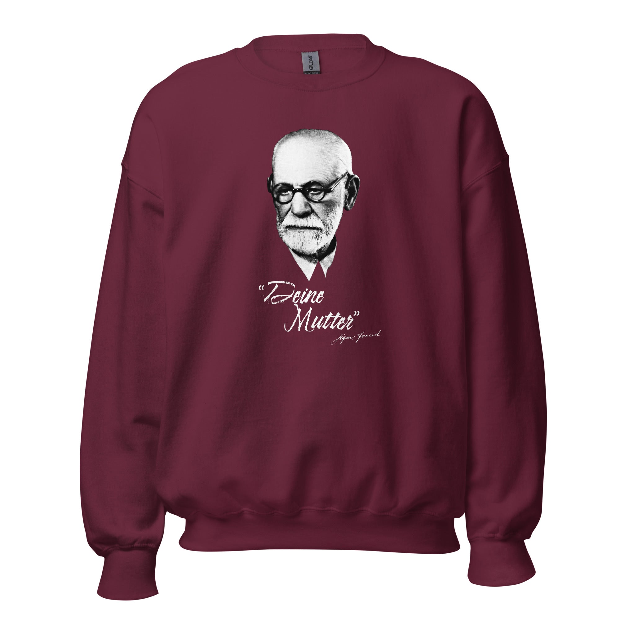 Sigmund Freud - Deine Mutter (DE) - Sweatshirt-Sweatshirt-The Philosopher's Shirt