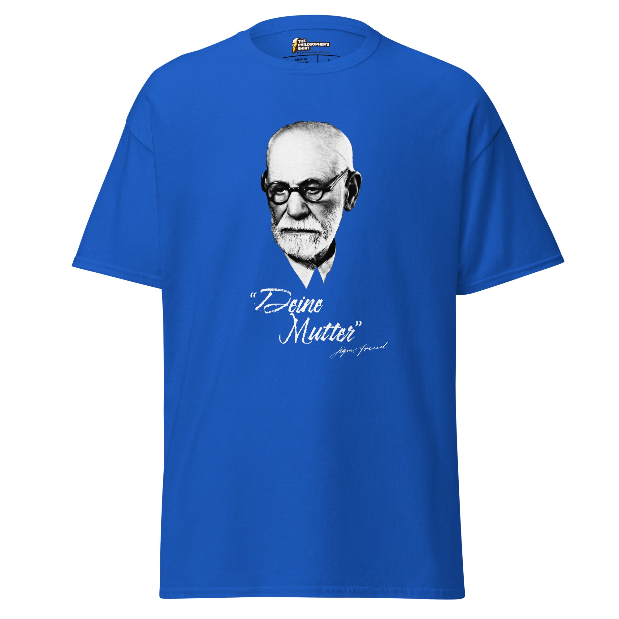 Sigmund Freud - Deine Mutter (DE) - Unisex Classic T-Shirt-Unisex Classic T-Shirt-The Philosopher's Shirt