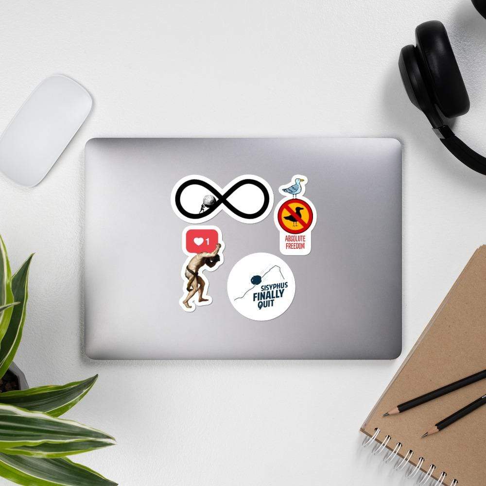 Sisyphus & Camus Set - Sticker Set