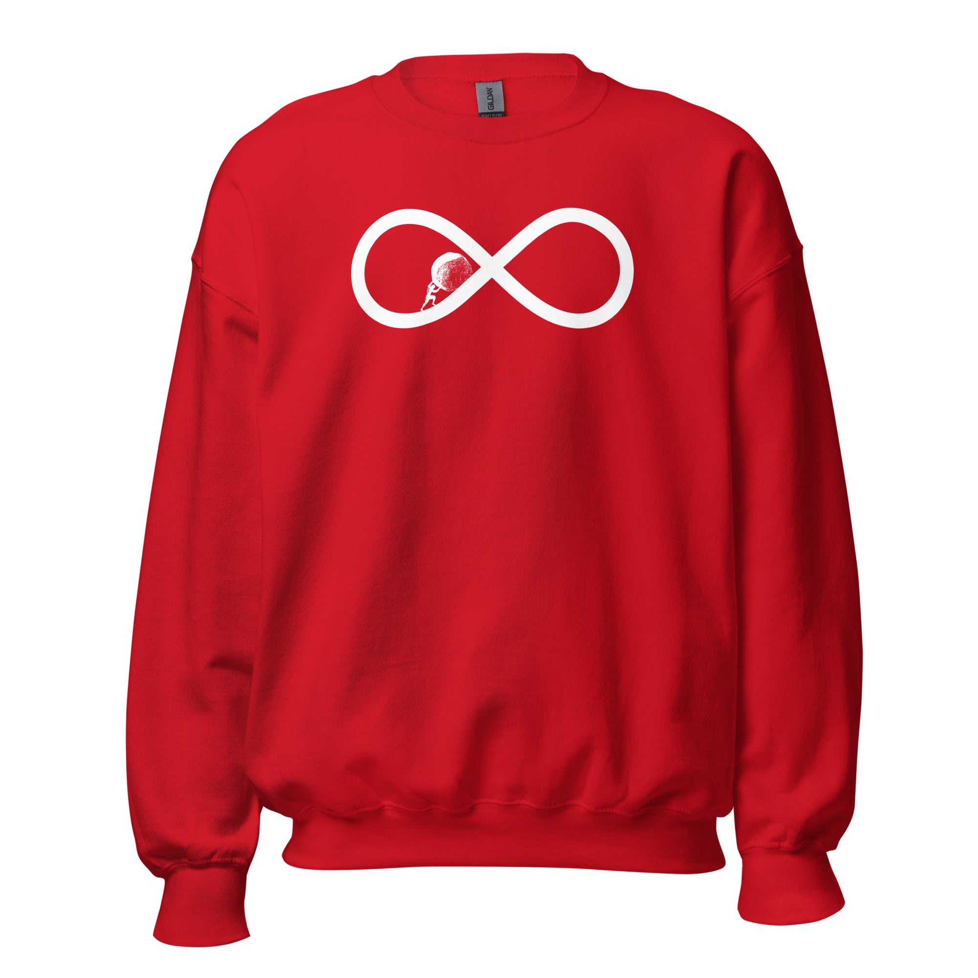 Sisyphus To Infinity - Sweatshirt-Sweatshirt-The Philosopher's Shirt