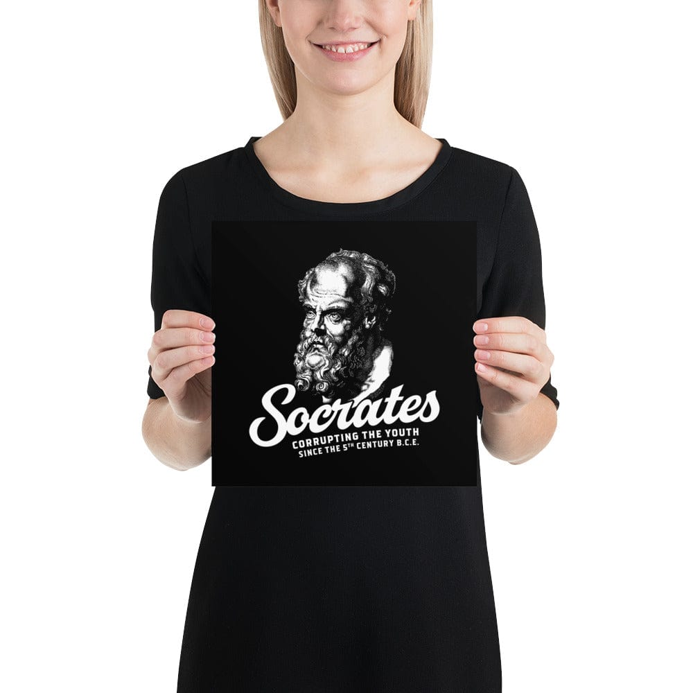 Socrates - Corrupting the youth - Poster