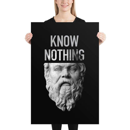 Socrates - Know Nothing - Poster