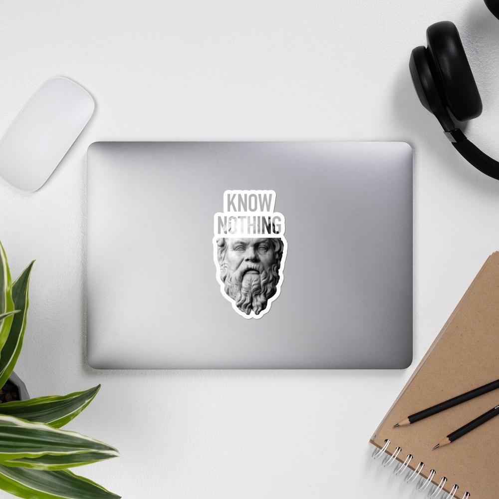 Socrates - Know Nothing - Sticker