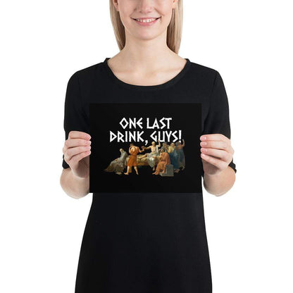Socrates - One last drink - Poster