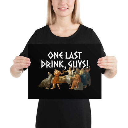 Socrates - One last drink - Poster