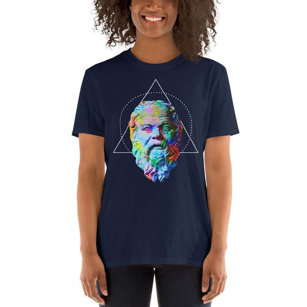 Socrates - Vivid Colours For Trippy Heads - Premium T-Shirt