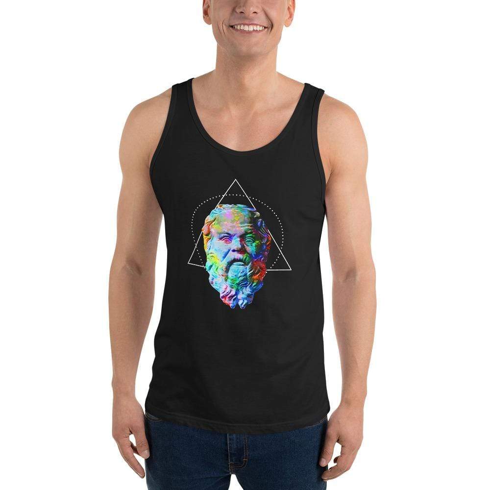 Socrates - Vivid Colours For Trippy Heads - Unisex Tank Top