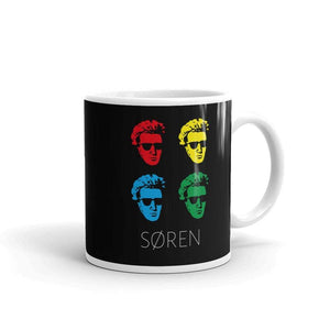 Soeren Kierkegaard Pop Art - Tazza