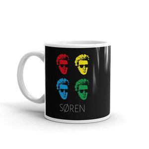 Soeren Kierkegaard Pop Art - Tazza