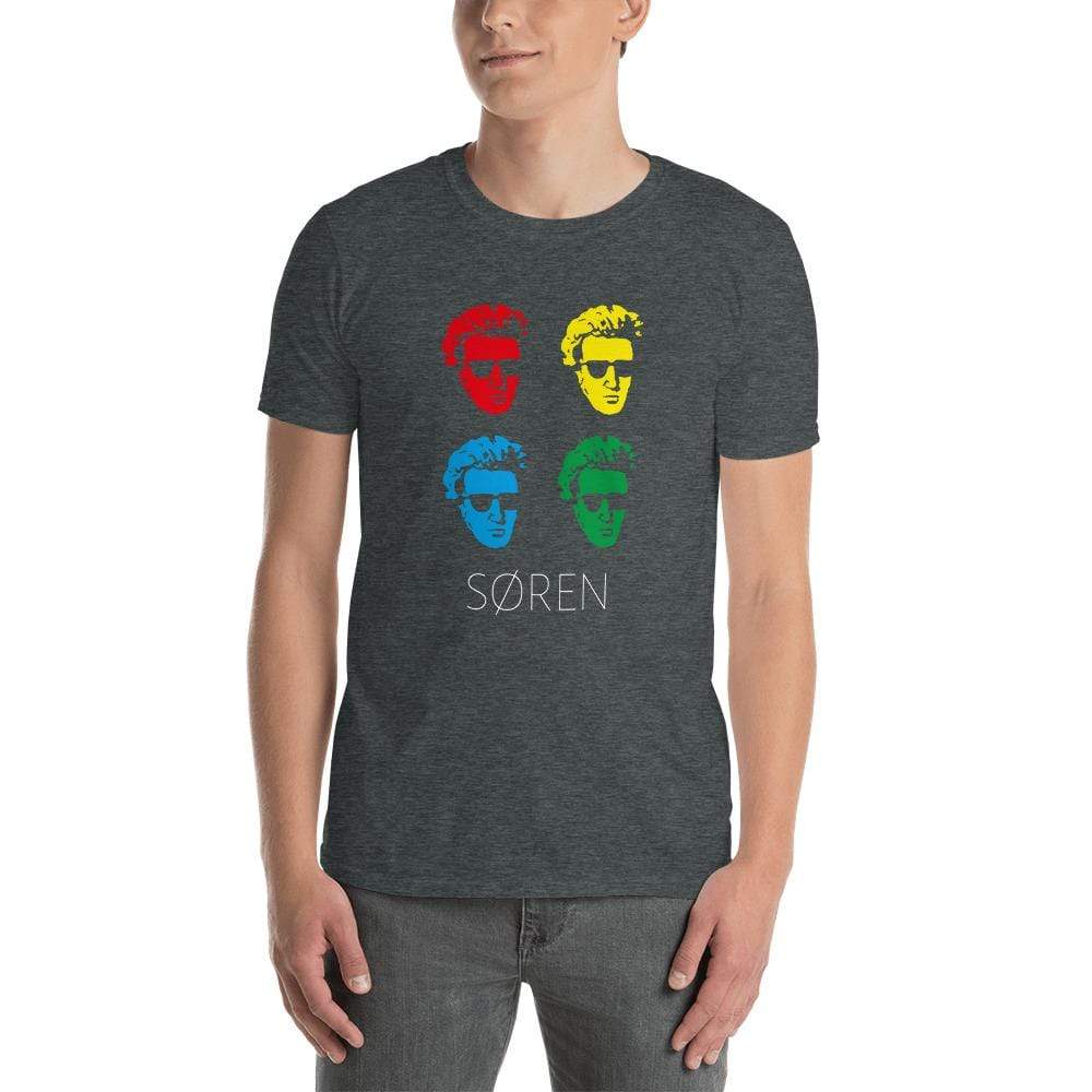 Soeren Kierkegaard Pop Art - Premium T-Shirt