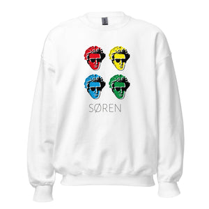 Soeren Kierkegaard Pop Art - Sudadera