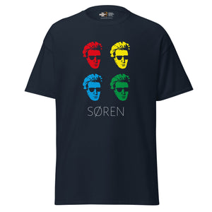 Soeren Kierkegaard Pop Art - Unisex Classic T-Shirt