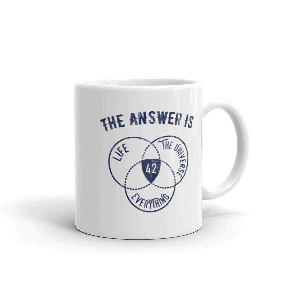 The Answer Is Always 42 - Mug-Mug-The Philosopher's Shirt