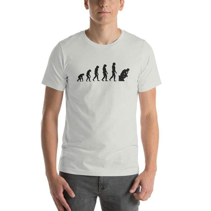 The Thinker Evolution - Basic T-Shirt