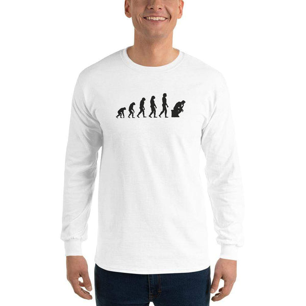 The Thinker Evolution - Long-Sleeved Shirt