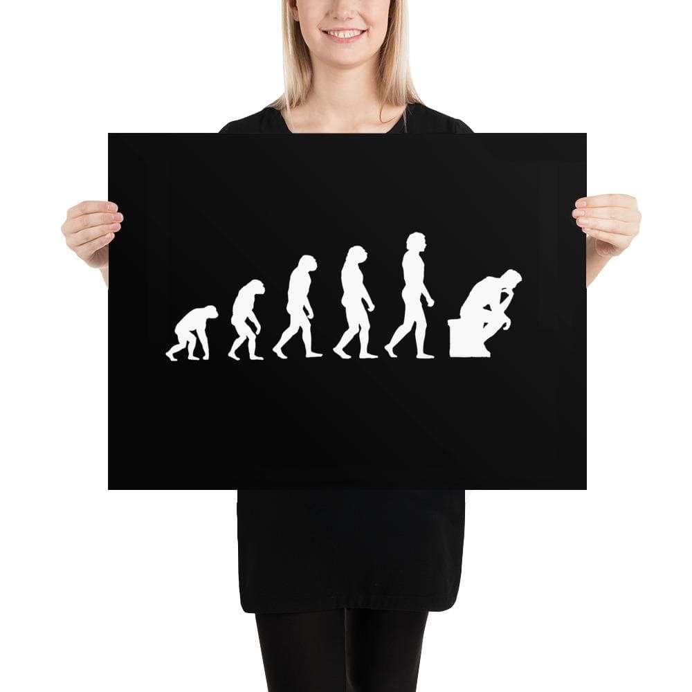The Thinker Evolution - Poster