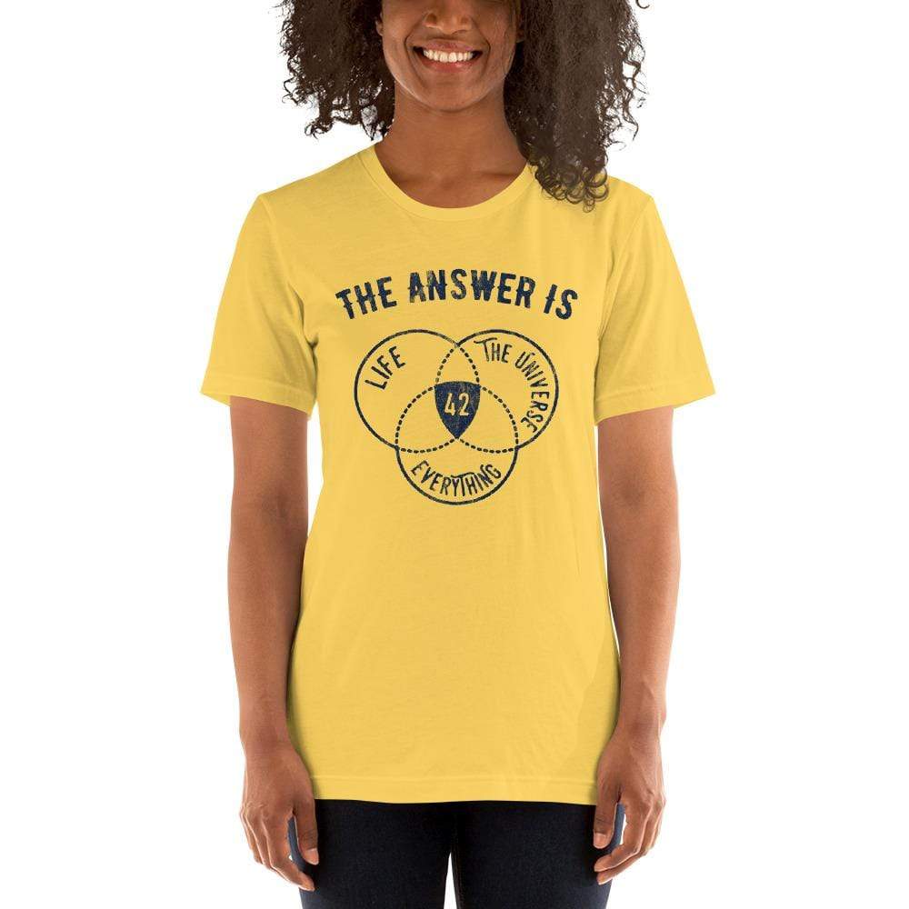 The answer is Always 42 - Basic T-Shirt