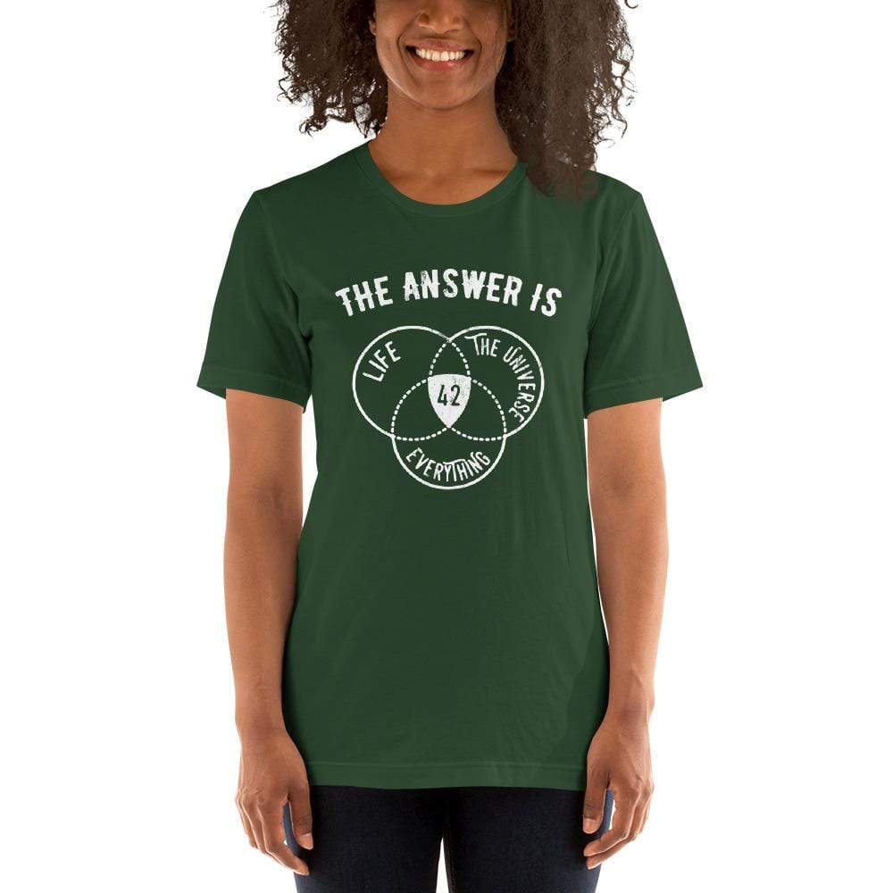 The answer is Always 42 - Basic T-Shirt