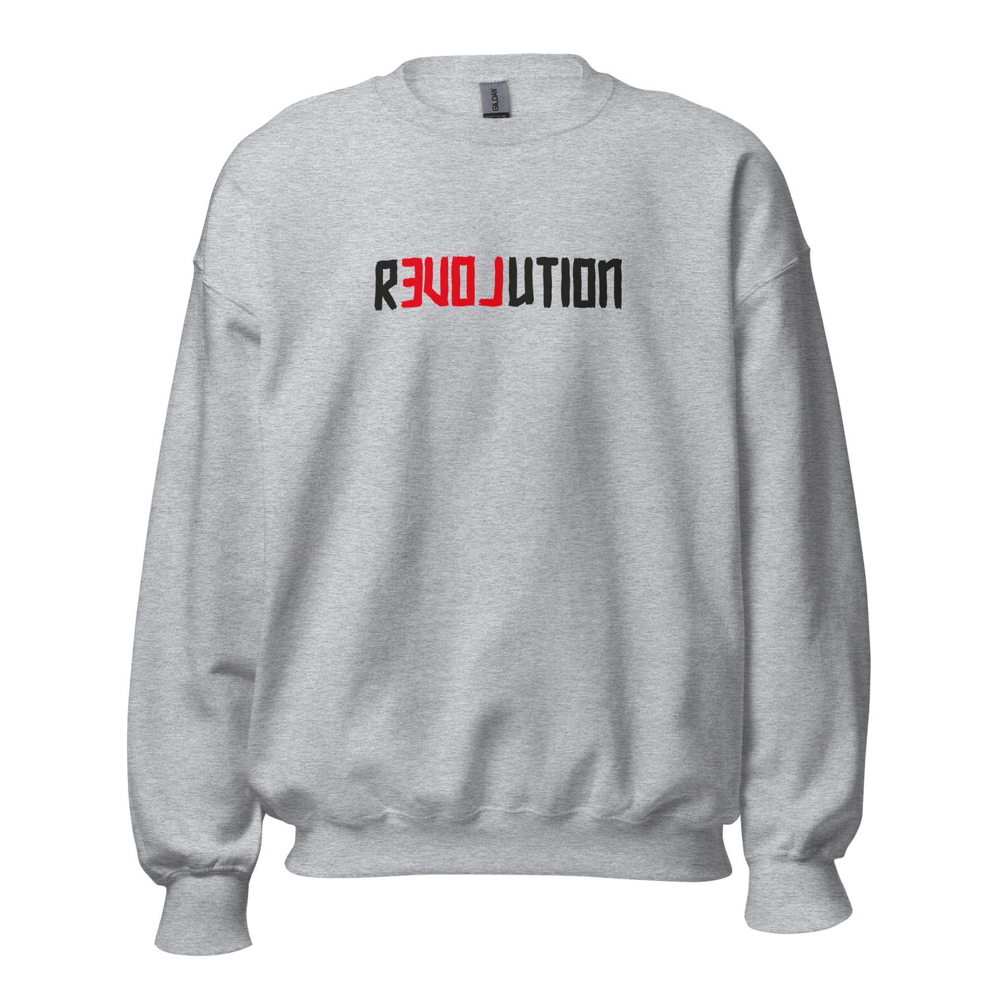 There is Love in Revolution - Sweatshirt-Sweatshirt-The Philosopher's Shirt